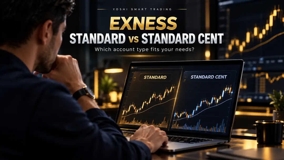 Minh họa so sánh Exness Standard và Standard Cent